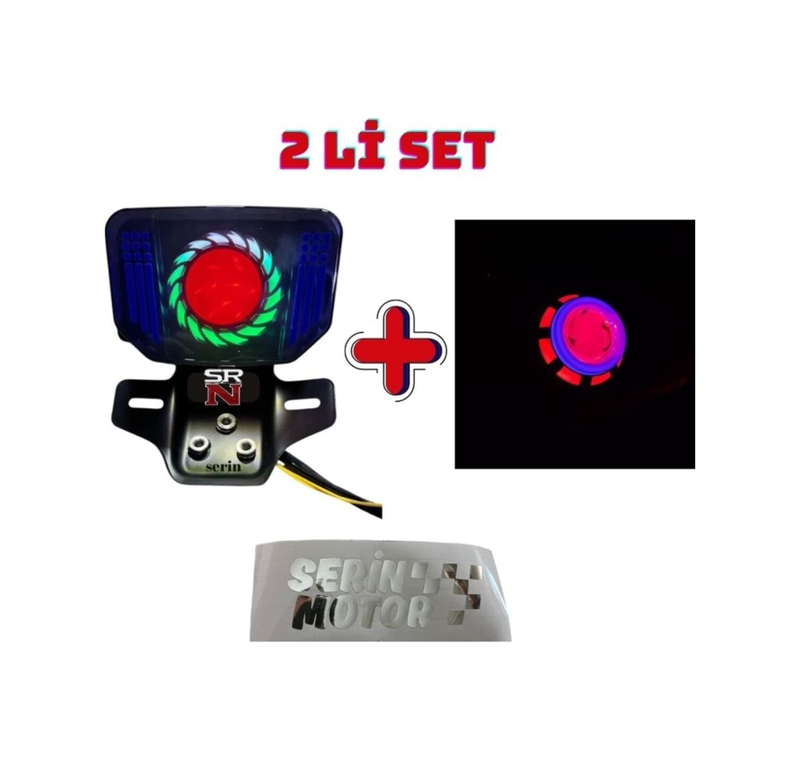 Cg Çita Modifiye Angel Stop Komple + Angel Far Ampulü Set Srnmotor