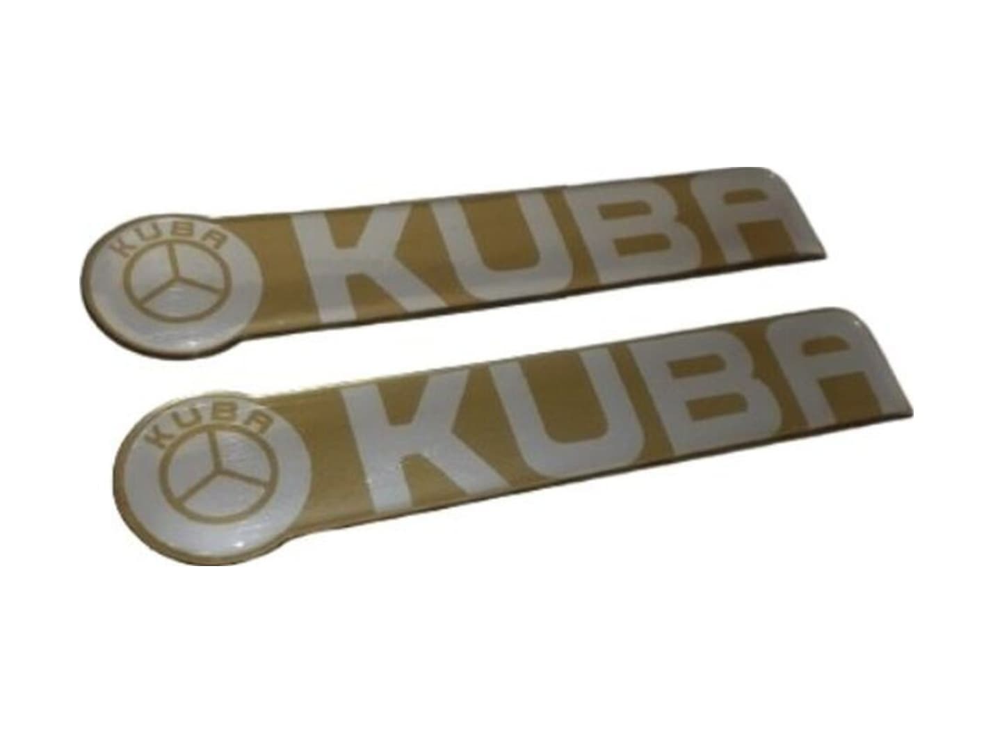 Kuba Cg Depo Yazı Takımı Gold Silikon Yapıştırma Kuba Logo