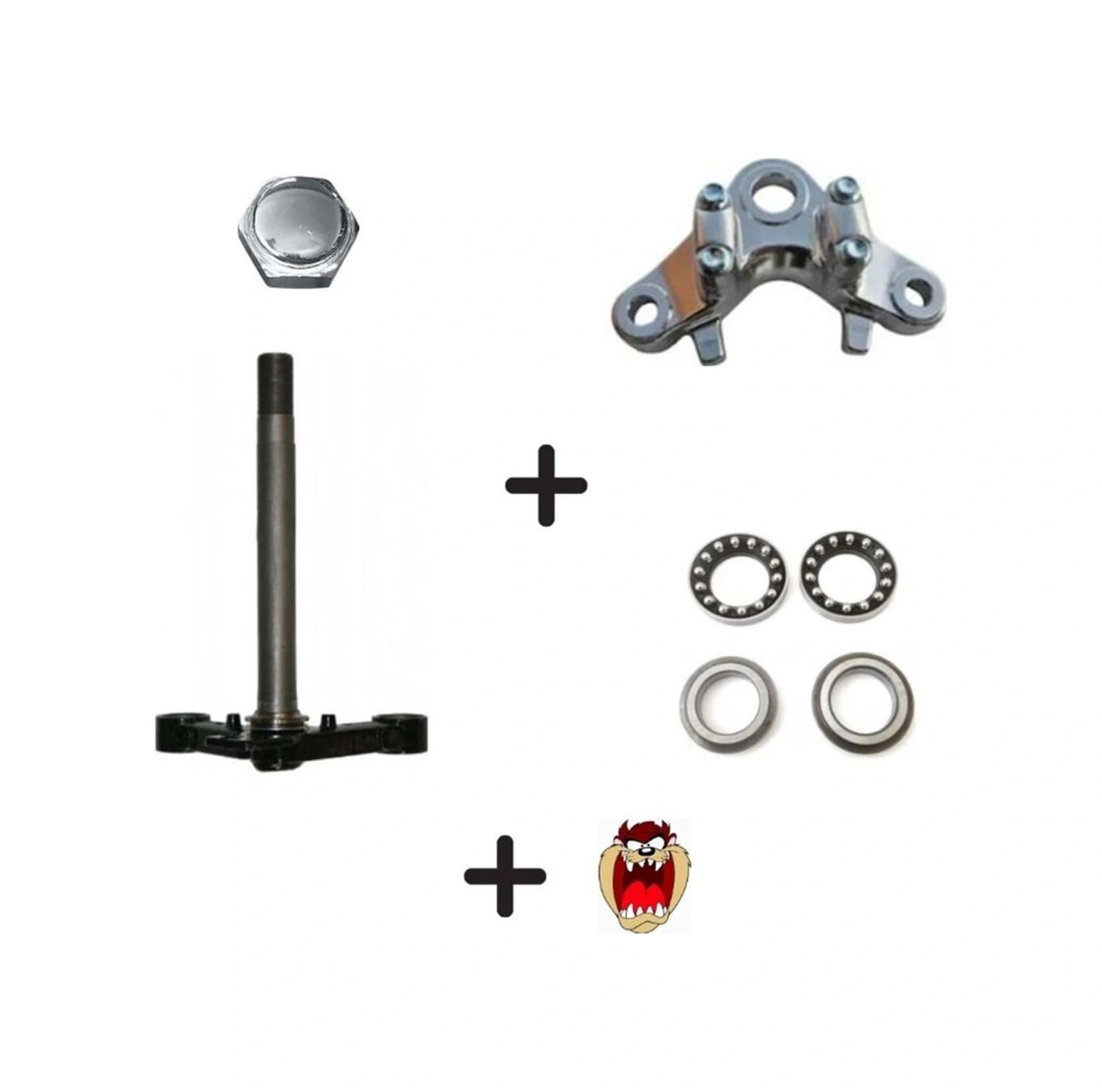 Cg Alt Maşa+üst Platin+rot Somunu+ Furş Takımı+tzmnya Sticker