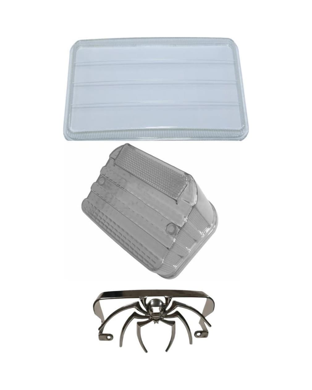 Cg Şeffaf Far - Stop Camı Stop Örümcek Set Pvc 1 Adet