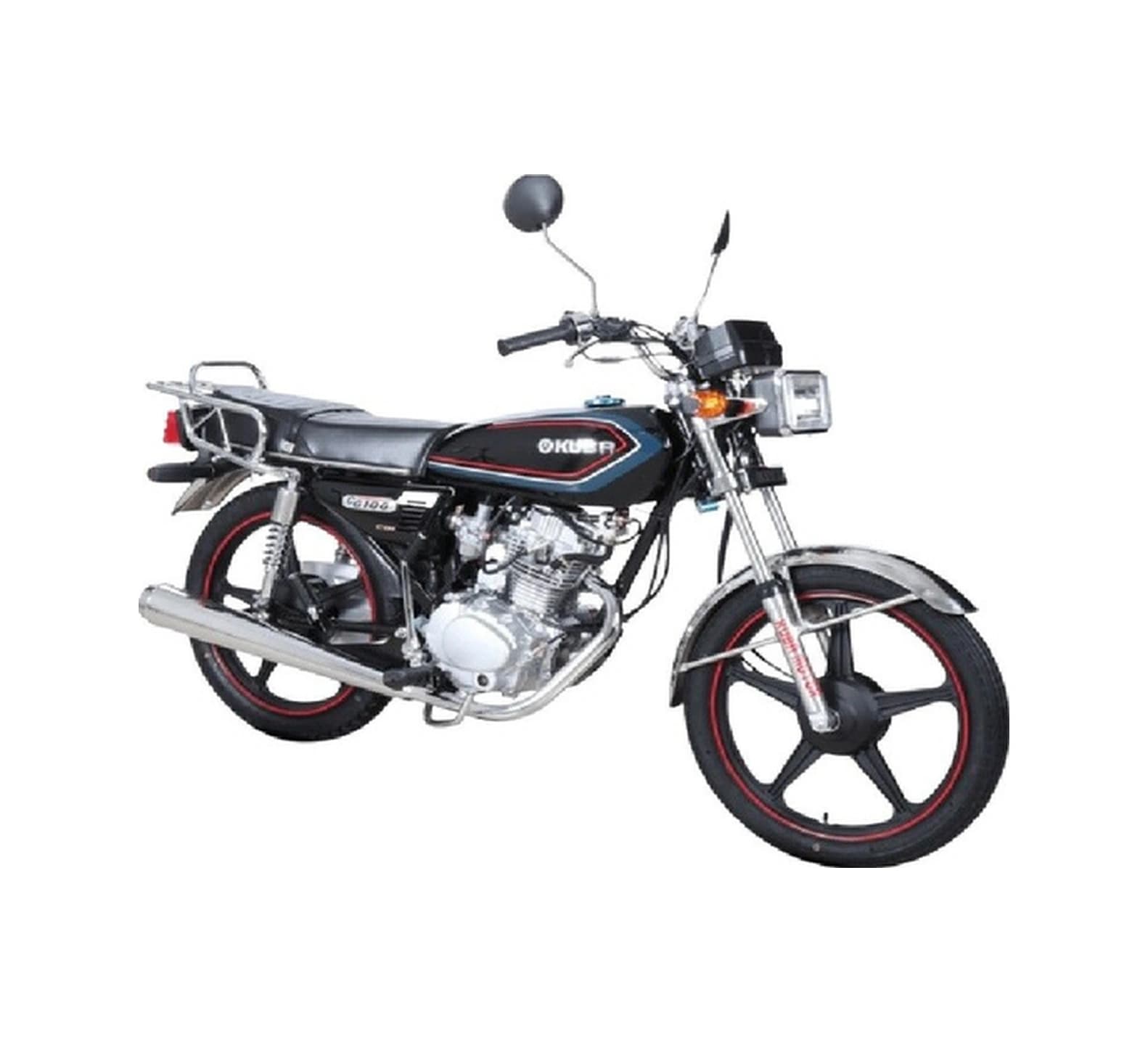 Kuba Cg 100 Arka Lastik Cross Dişli Lastik Şambrelli Model 2.75-18uyumlu - 2