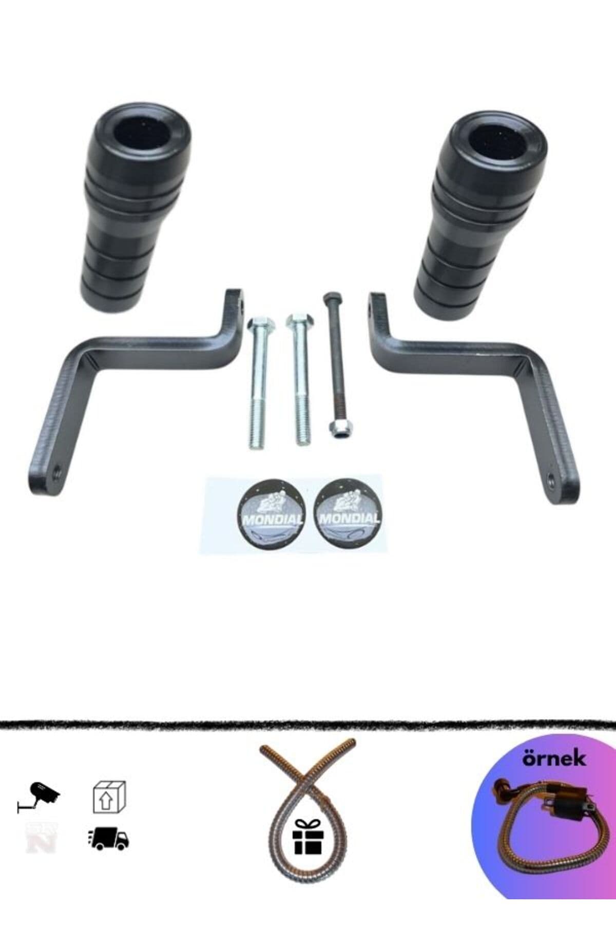 Mondial Drift L 125 Koruma Takozu Takımı (+buji kablo kılıfı hdye)