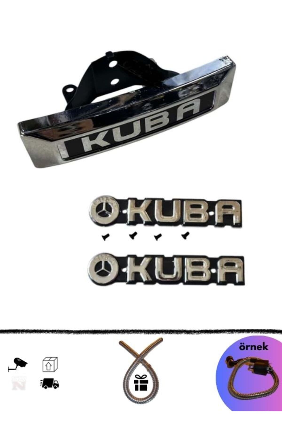Cg Çita Kuba Depo Yazısı Siyah + Kuba Plastik Ön Amblem Bağlantılar dahil (+buji kablok kılıf)