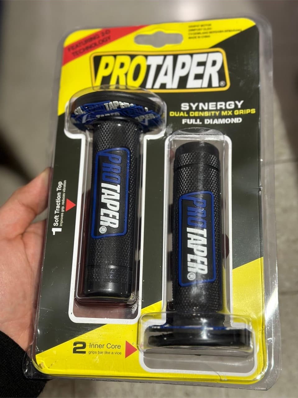 Protaper Motosiklet Modifiye Elcik Her Motora Uyumlu Universal Siyah Mavi