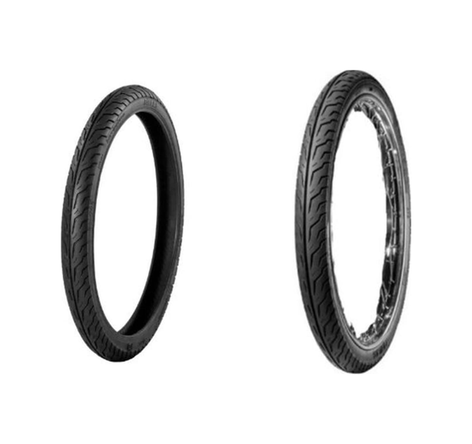 Cg 17 - 18 İnce Dış Lastik Seti - Ön Servis 50/100/17 - Arka An-las 50/100/18